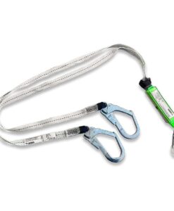 CT361s - Talabarte de segurança duplo com absorvedor de energia para o uso em Andaimes e Escadas