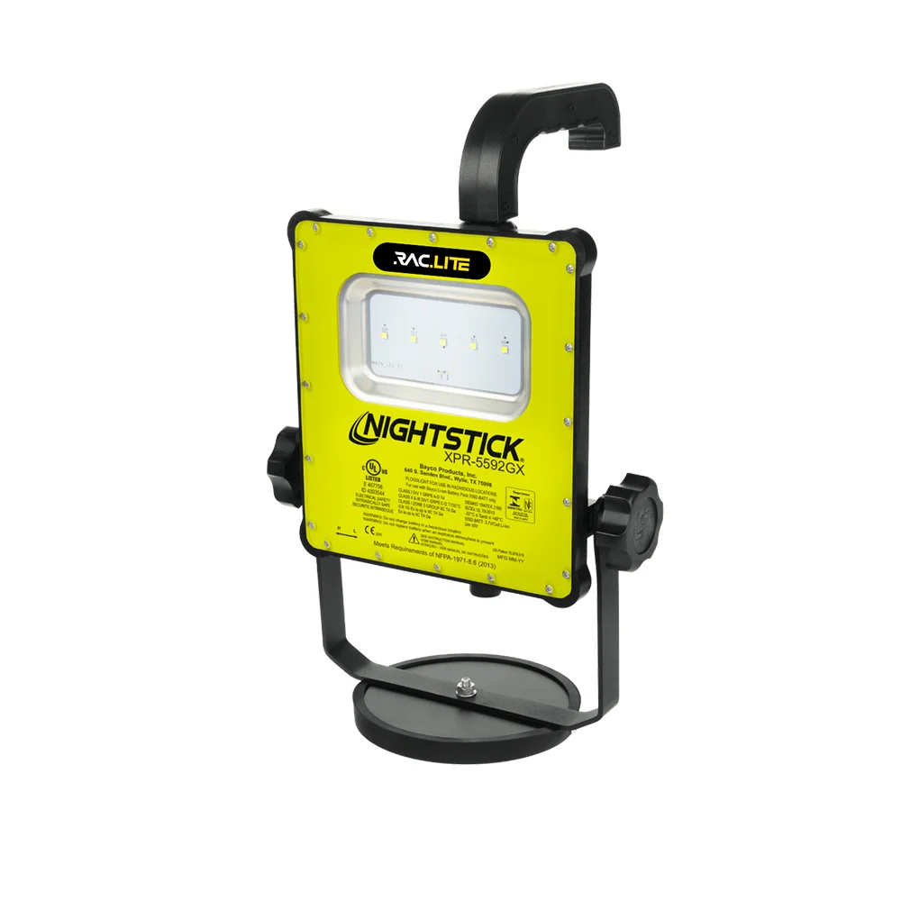 Refletor Antiexplosão com Base Magnética 1200 Lúmens | NightStick XPR-5592GX | Zona 0 | ATEX | IECEx | INMETRO