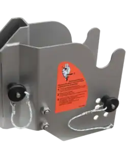 Adaptador Ikar 41-54/A9.5-24V4 em aço inox V4A para fixação de guincho de resgate CTRA10 e CTRA21